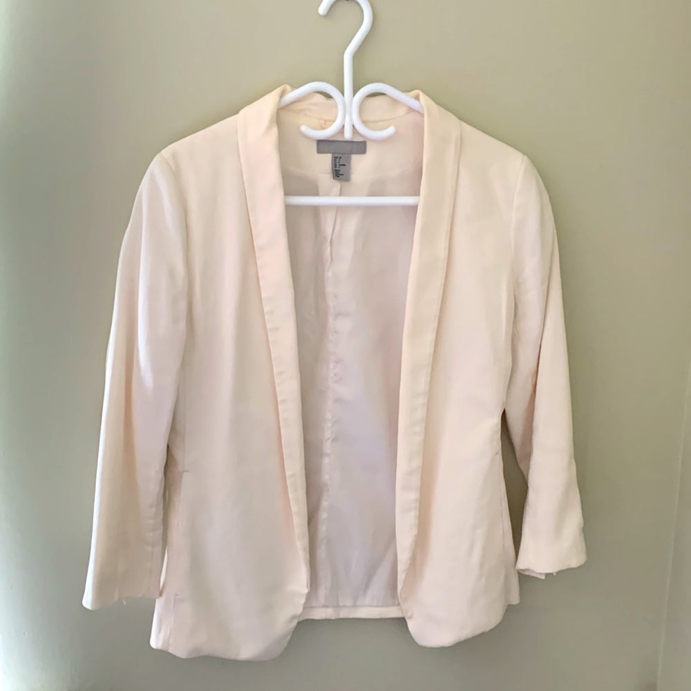 H&M Cream Blazer- Size 8